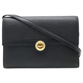 Sac à épaule Arches Epi Louis Vuitton Noir