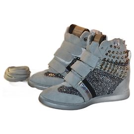 Serafini Sneaker Silber Grau