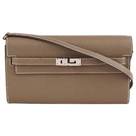 Hermès Kelly Clássica Para Ir Taupe