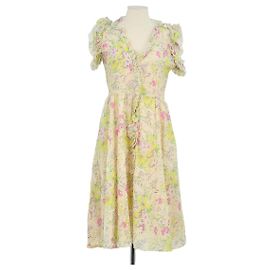 Manoush Vestido bege Bege