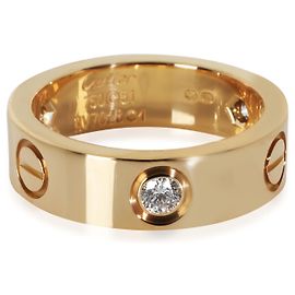 Anello Love in oro giallo e diamanti Cartier Altro