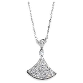 Bulgari Pendente Diva's Dream in Oro Bianco e Diamanti BVLGARI Altro