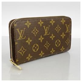 Louis Vuitton-Louis Vuitton Monogram Zippy Wallet-Brown