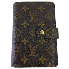 Louis Vuitton Bi-Fold Wallet Dark brown