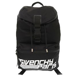 Mochila de nylon Givenchy Negro Blanco Amarillo