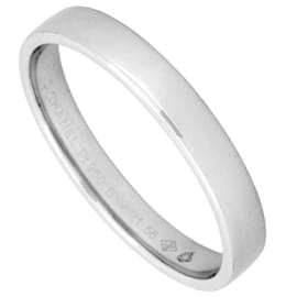 Chanel-Chanel John Eternal Marriage Platinum Wedding Ring-Silvery