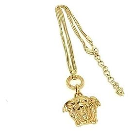 Collier Medusa VERSACE en métal doré Doré