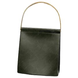 Borsa in pelle nera e oro per donna Cartier Trinity Nero