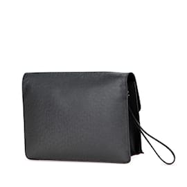 Louis Vuitton-Louis Vuitton Taiga Belaia Clutch Bag-Black,Grey