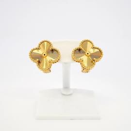 Van Cleef & Arpels-Boucles d'oreilles Alhambra Guilloché Van Cleef & Arpels-Autre