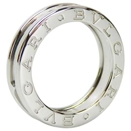 Bulgari-Bvlgari B-zero1 Au750 White Gold Ring Size 7-Silvery