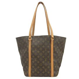 Bolsa Tote Monogram Louis Vuitton M51108 Marrom