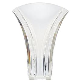 Autre Marque-Baccarat Ginkgo S Glass Vase-White