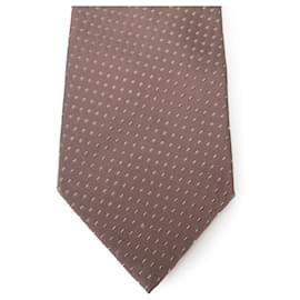 Gucci-Gucci Silk Tie-Bronze
