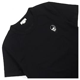 Alexander Mcqueen-Alexander McQueen Skull Trump Skull Cotton T-shirt-Black