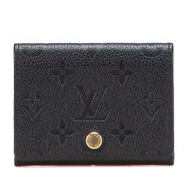 Carteira Bifold Monogram Empreinte Louis Vuitton Preto