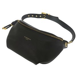 Borsa a tracolla in pelle nera Givenchy Nero
