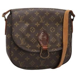 LOUIS VUITTON Bolsa de Ombro Monogram Saint Cloud GM Vintage M51242 Auth bs27806 Monograma