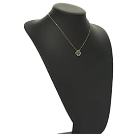 Van Cleef & Arpels-Collier Vintage Alhambra en Malachite Van Cleef & Arpels en or 18K 750 Auth 131108M-Vert