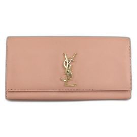 Pochette Kate Pêche Saint Laurent Autre