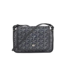 Billetera Plumet en Goyardine gris Goyard Gris