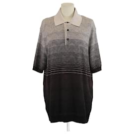 Missoni-Missoni Tricolor Striped & Zigzag Polo Shirt-Other