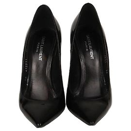 Saint Laurent Black Patent Opyum 110 Pumps Black