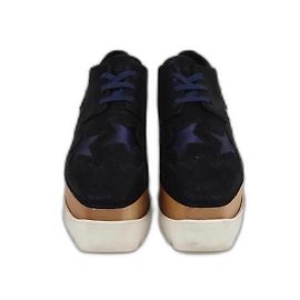 Stella Mc Cartney Stella McCartney Derby con lacci Elyse piattaforma blu Blu