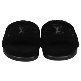 Mules Confortables LV Bliss Negras Louis Vuitton Negro
