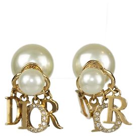 Boucles d'oreilles Dior Tribales en ton or de Christian Dior Doré