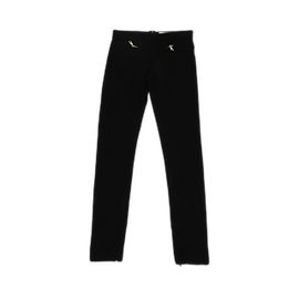 Givenchy Black Zip Detailed Skinny Leg Pants Black