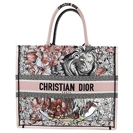 Grande borsa libro La Force ricamata multicolore Christian Dior Multicolore