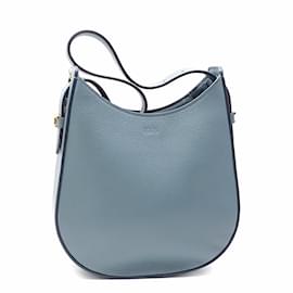 Tod's-Tod's Oboe Shoulder Bag-Blue