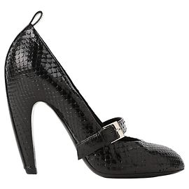 Escarpins Louis Vuitton en cuir noir 37 EU Noir