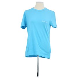 Jacquemus Camiseta de algodão Azul