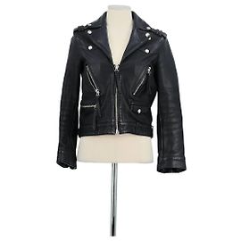 The Kooples Chaqueta de cuero Negro