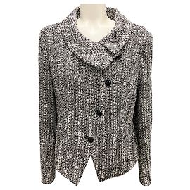 Giacca in Tweed Nero / Bianco Escada Nero