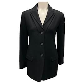 Jil Sander Black Wool Suit Jacket Black