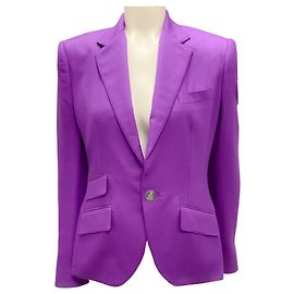 Blazer en cachemire violet Ralph Lauren Collection Violet
