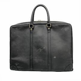 Louis Vuitton-Louis Vuitton Epi Porte-Document Voyage Bag-Black