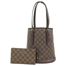 Louis Vuitton Damier Mare Handbag N42240 Brown