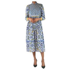 Weekend Max Mara Robe Abito bleue - taille UK 6 Autre