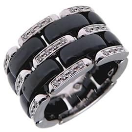 Chanel-Chanel Ultra Diamond Large Men's Ring-Black