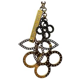 Louis Vuitton-Louis Vuitton Bijoux Sac Tapage Keychain-Silvery,Golden