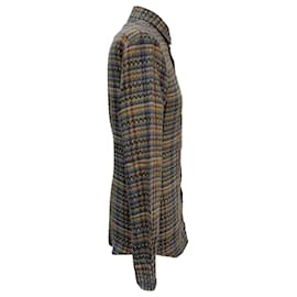 Missoni-Missoni Zigzag Shirt in Multicolor Wool-Multiple colors