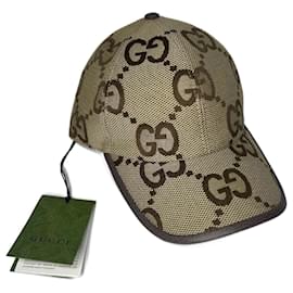 Gorra Gucci Jambo Beige de Algodón Beige