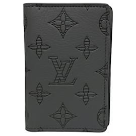 Louis Vuitton-Louis Vuitton Monogram Shadow Card Case-Brown