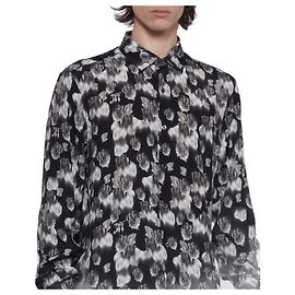 John Richmond Camicia da uomo Richmond nuova in viscosa Nero