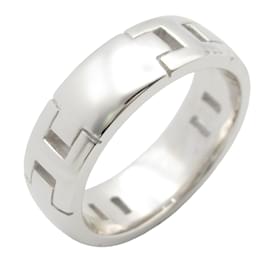 Hermès-Hermes Hermès Hercules Ring in 18K White Gold-Silvery