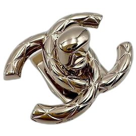 CHANEL chiusura originale CC turnlock D'oro